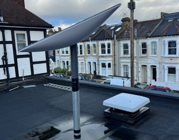 Starlink installation in Fulham