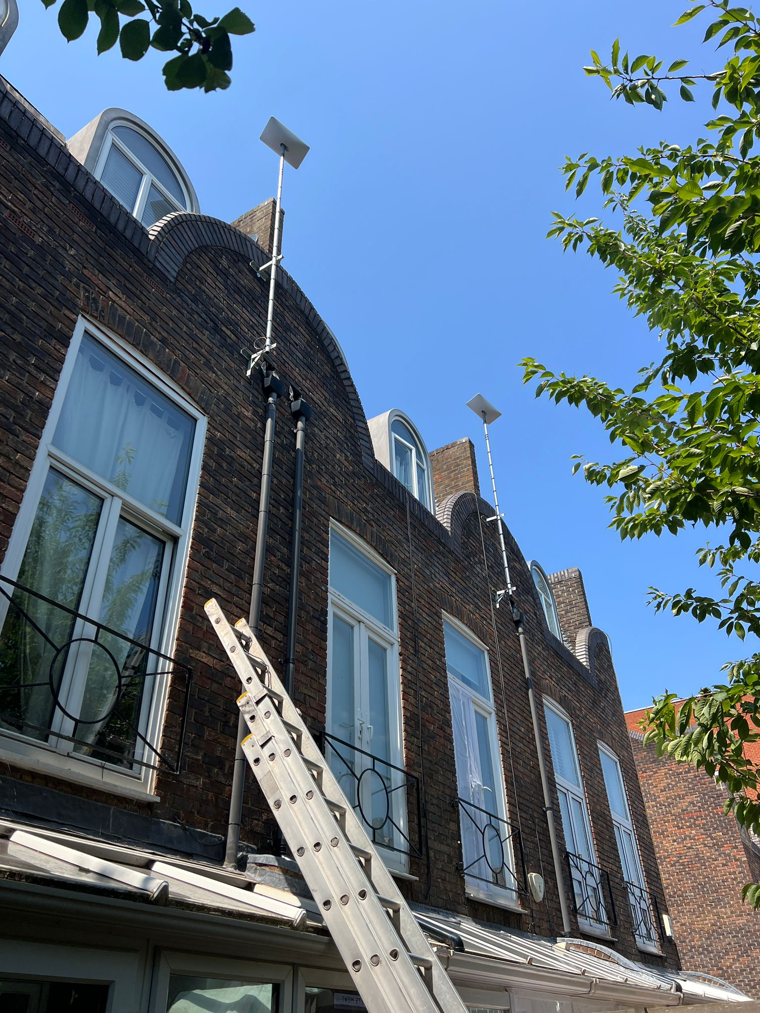 Starlink installation in Chelsea